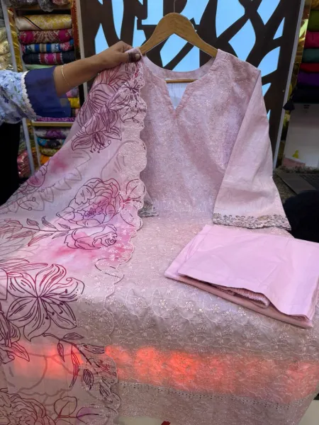 Pakistani Inspired Embroidery Dress